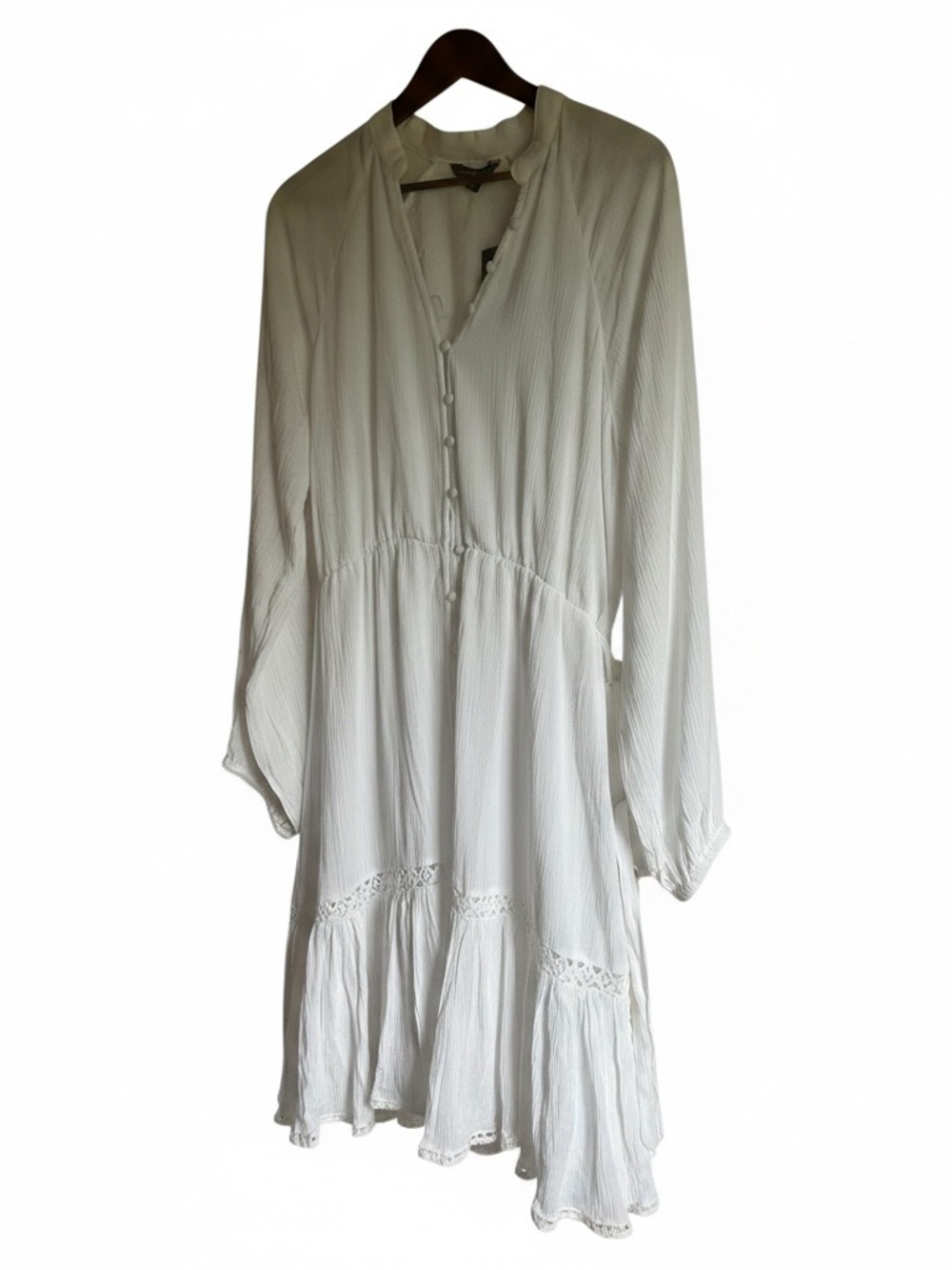 BNWT White Eyelet Lucky Brand Boho Dress